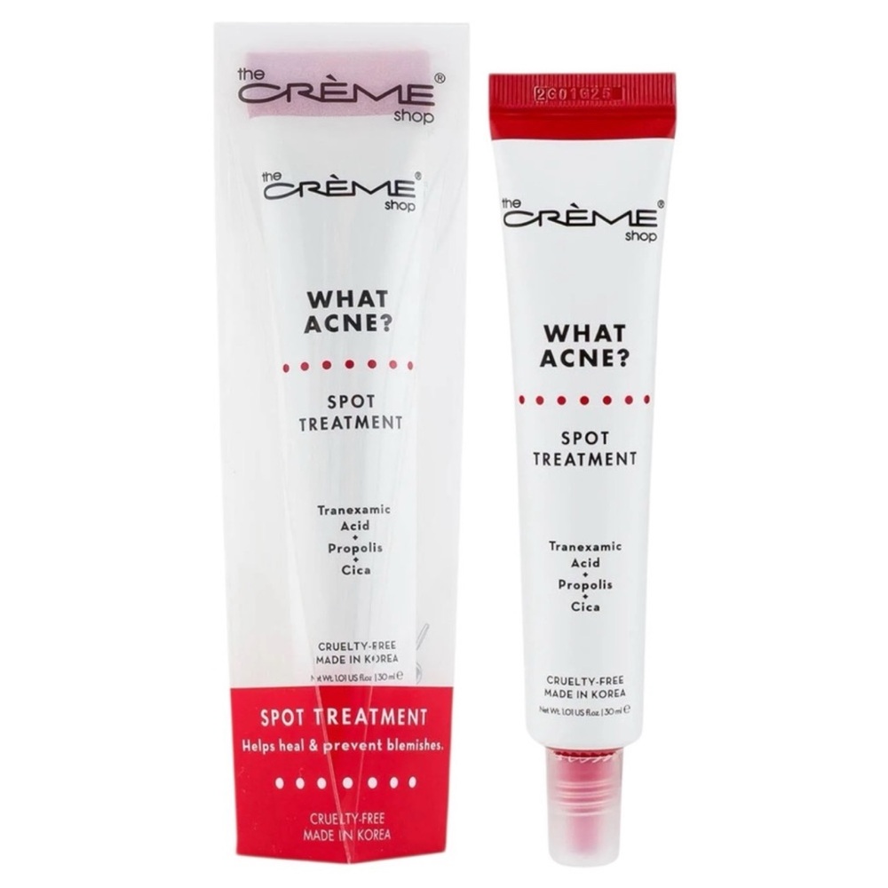 The Crème Shop What Acne? Spot Treatment  Tube ONE NEW womens K beauty